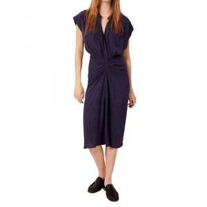 NEW SESSUN bellezza midi dress in eclipse gianni